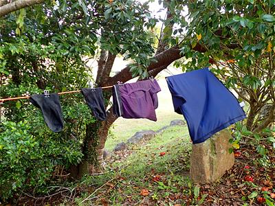 ダブルクリップを洗濯バサミとして使う