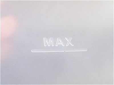 「MAX」と表示されたライン