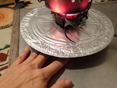 燃料ホースも熱くない