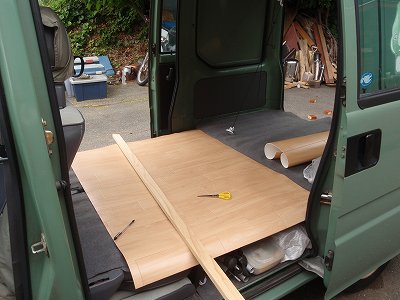 サンバーディアス クラシック Kv3 を車中泊仕様へ改造