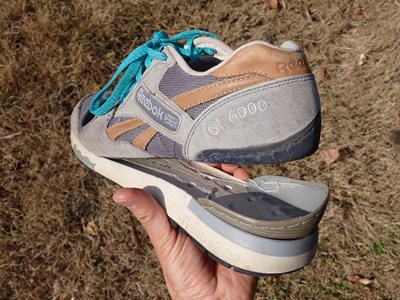 修理したシューズを履いて７か月が経過