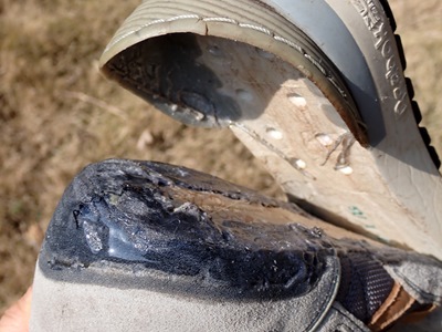 １０分間が経過したら接着