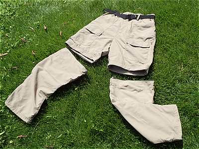 コンバーチブルパンツ ポリエステル製