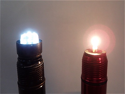 既存のマグライト電球の方が多分明るい？