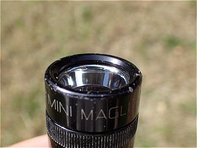 ミニマグ用のミネラルガラスレンズは意外と丈夫