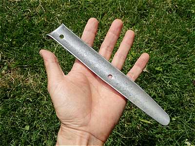 アルミ製平ペグ