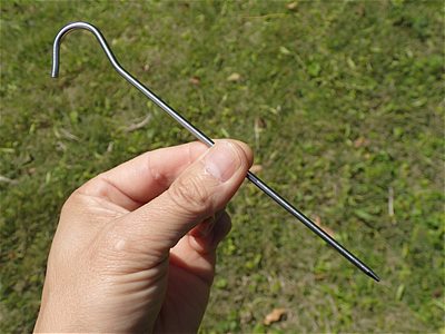 TITAN MANIA チタンマニア ペグ 16.5cm