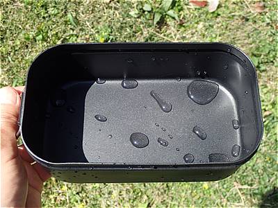 フッ素加工が施されているクッカーはゴトクの上で滑りやすい