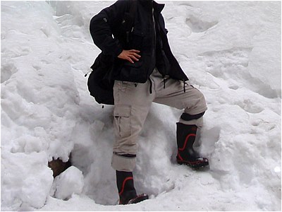 雪の日の防寒着